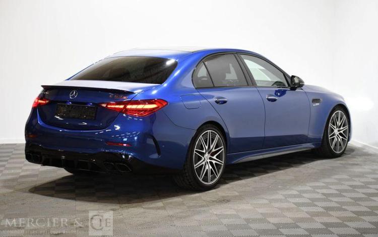 MERCEDES C63S AMG e-PERFORMANCE 680ch HYBRIDE PHEV BLEU WIVF8134