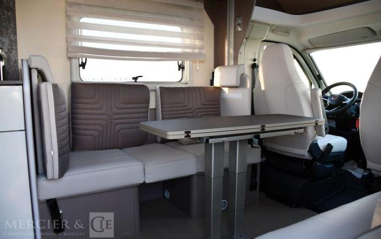 BURSTNER CAMPING-CAR PROFILE – BURNSTER LYSEO TD IT 594 – FIAT  140CV BLANC X50597