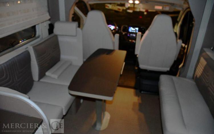 BURSTNER CAMPING-CAR PROFILE – BURNSTER LYSEO TD IT 594 – FIAT  140CV BLANC X50597