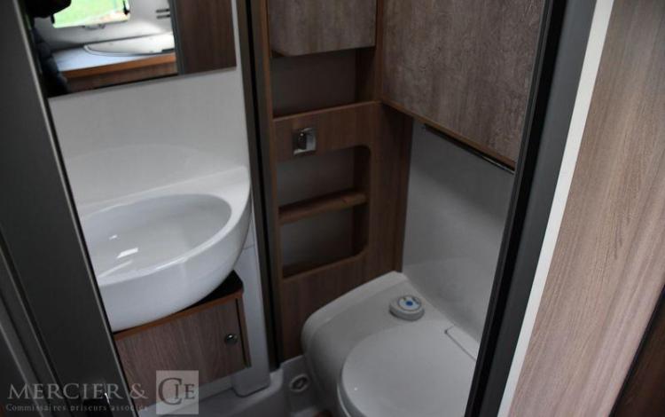 FIAT CAMPING CAR PROFILE ECOVIP L2009 2.2 MJT 140ch LIT JUMEAUX – BASE FIAT BLANC 2X28802