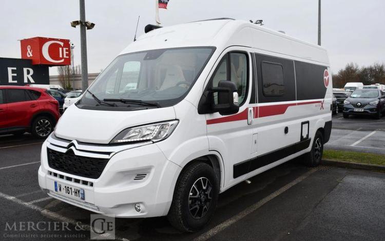 PINGUELY CAMPING CAR FOURGON PILOTE V600 G SERIE LIMITEE X-EDITION 2,2 HDI 140CH BLANC 37380