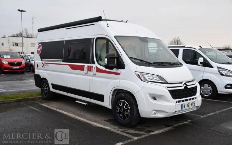 PINGUELY CAMPING CAR FOURGON PILOTE V600 G SERIE LIMITEE X-EDITION 2,2 HDI 140CH BLANC 37380