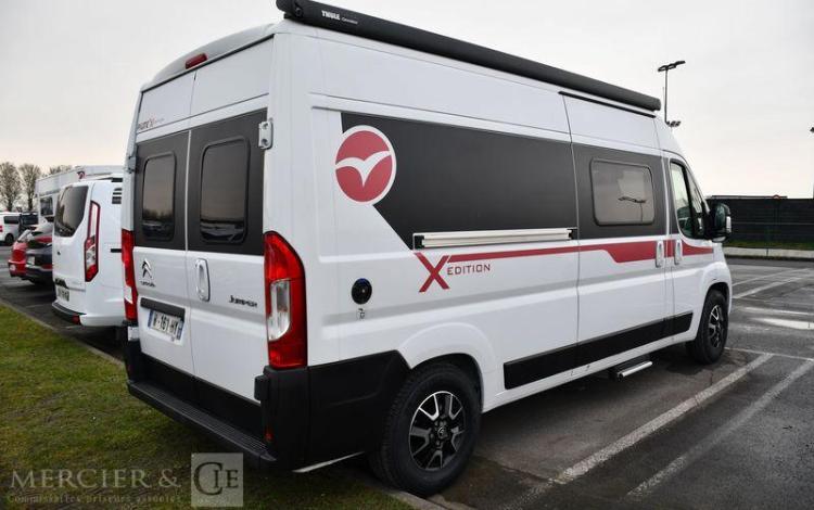 PINGUELY CAMPING CAR FOURGON PILOTE V600 G SERIE LIMITEE X-EDITION 2,2 HDI 140CH BLANC 37380