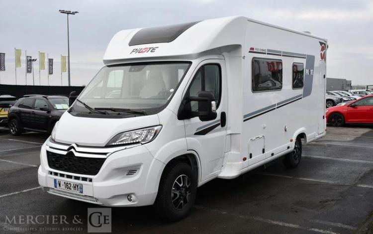 PILOTE CAMPING CAR PROFILE P696D EVIDENCE 2.2 HDI 140ch BLANC 93702