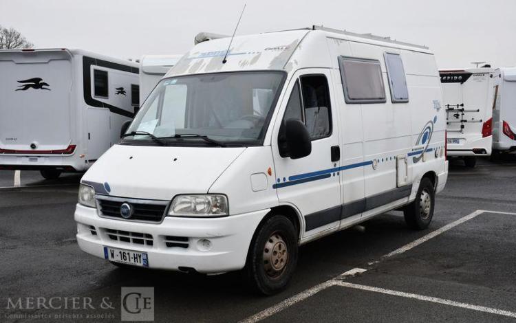 FIAT CAMPING CAR FOURGON ADRIATIK 2.8 HDI 130ch BLANC AX-407-ZV