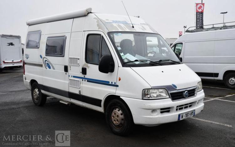 FIAT CAMPING CAR FOURGON ADRIATIK 2.8 HDI 130ch BLANC AX-407-ZV