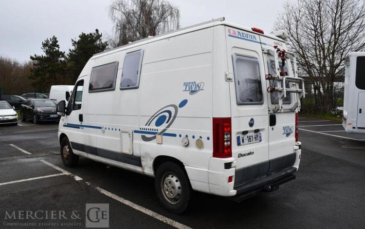 FIAT CAMPING CAR FOURGON ADRIATIK 2.8 HDI 130ch BLANC AX-407-ZV