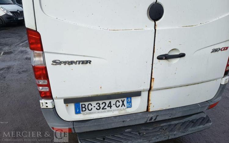 MERCEDES SPRINTER II 906.613 210CDI 37N 2.2 D DPF 3.0T 95 cv – 206119 KMS – ANNEE 2010 BLANC BC-324-CX