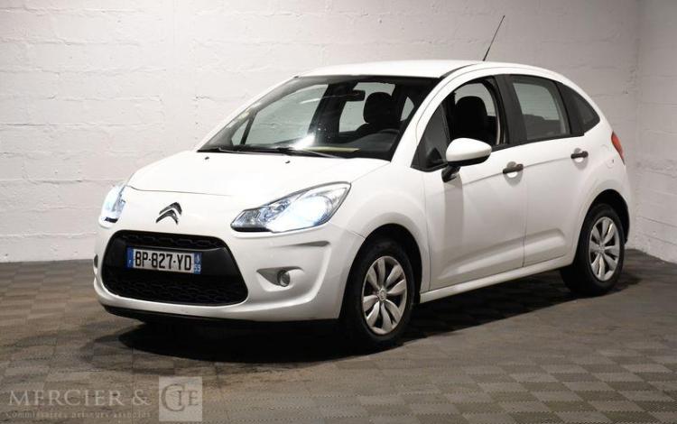 CITROEN C3  1,4 HDI 70 CH BLANC BP-827-YD