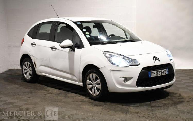 CITROEN C3  1,4 HDI 70 CH BLANC BP-827-YD