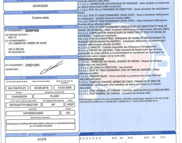 CHAUSSON CAMPING CAR CHAUSSON FLASH BLANC BS-729-PG