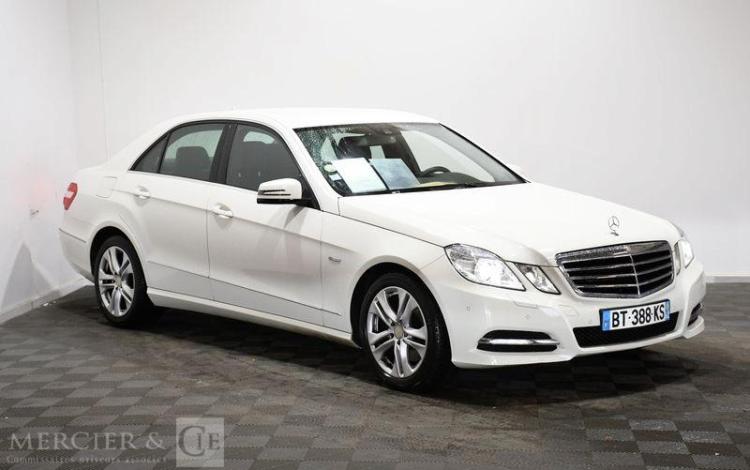 MERCEDES CLASSE E 2,2 250 CDI 205 BLUE EFFICIENCY AVANTGARDE EXECUTIVE BVA BLANC BT-388-KS