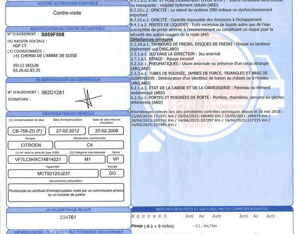 CITROEN C4 1.6 HDI 90CH PACK GRIS CB-758-ZD