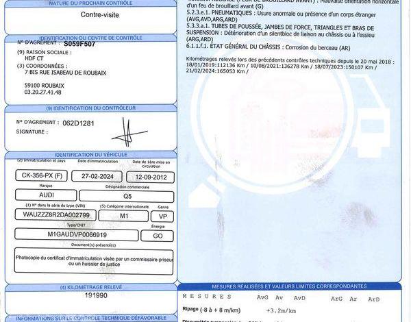 AUDI Q5 2,0 TDI 177 QUATTRO AMBITION LUXE GRIS CK-356-PX