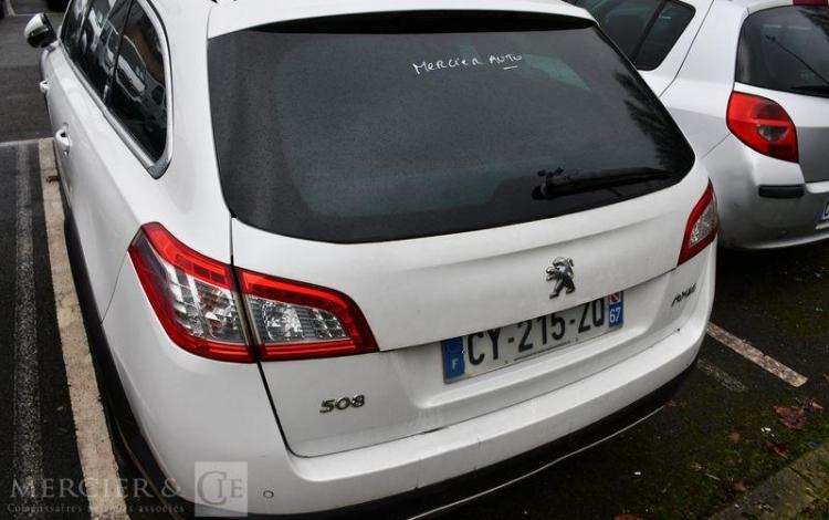 PEUGEOT 508 SW 2.0 HYBRID4 e-HDI 200ch FULL HYBRID 4X4 BMP BLANC CY-215-ZQ