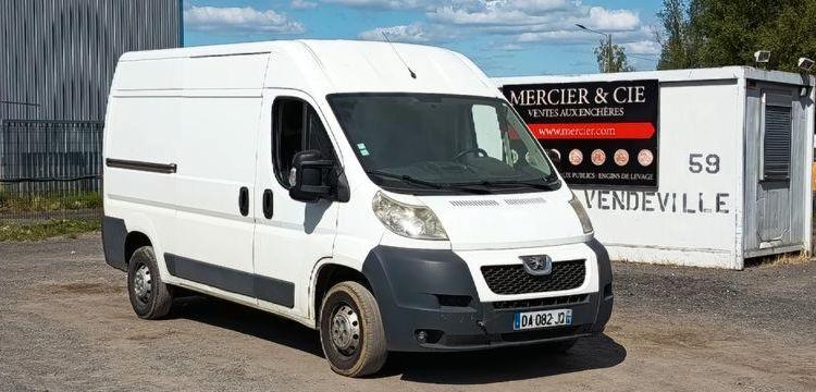 PEUGEOT BOXER FOURGON 335 2.2 HDI 130 L2H2 PACK PLUS CD CLIM BLANC DA-082-JQ