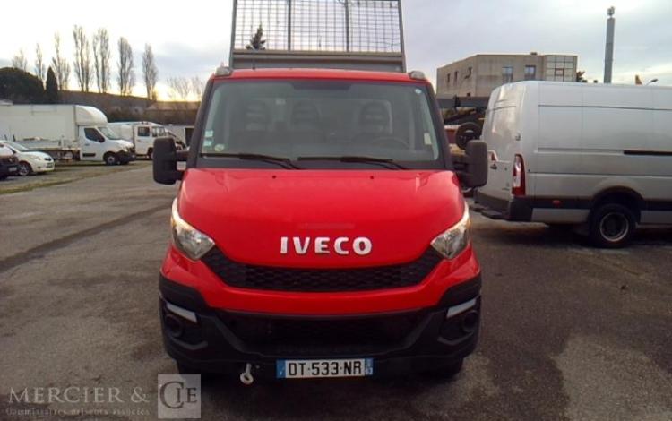IVECO DAILY 35-130 BENNE SIMPLE CABINE COFFRE ROUGE DT-533-NR