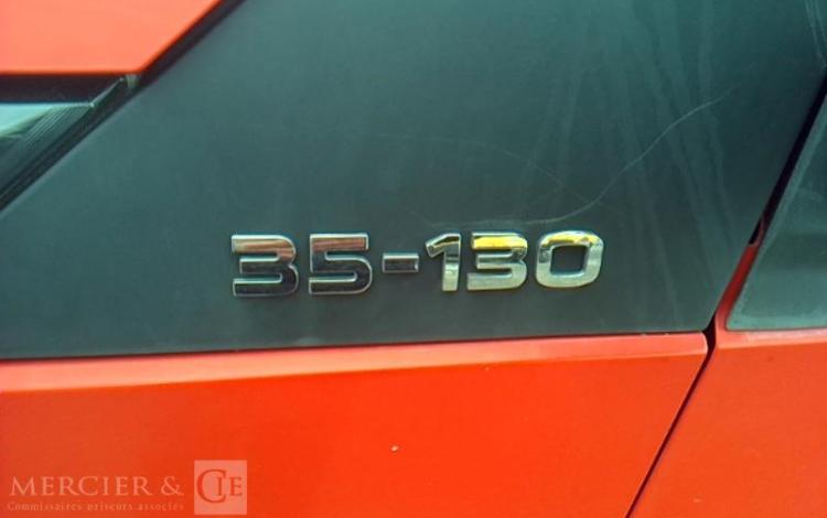 IVECO DAILY 35-130 BENNE SIMPLE CABINE COFFRE ROUGE DT-533-NR