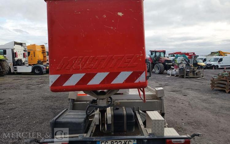 MULTITEL DAILY AVEC NACELLE MULTITEL MX170 16M – NON ROULANT  EC-822-KC