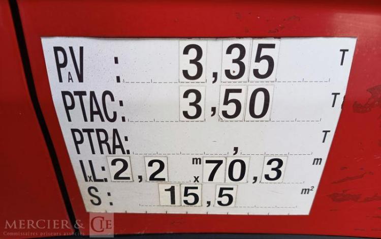 MULTITEL DAILY AVEC NACELLE MULTITEL MX170 16M – NON ROULANT  EC-822-KC