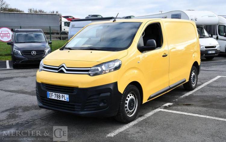 CITROEN JUMPY NOUVEAU BHDI 95CH BVM TAILLE M CONFORT TOLE
 JAUNE EF-788-PL
