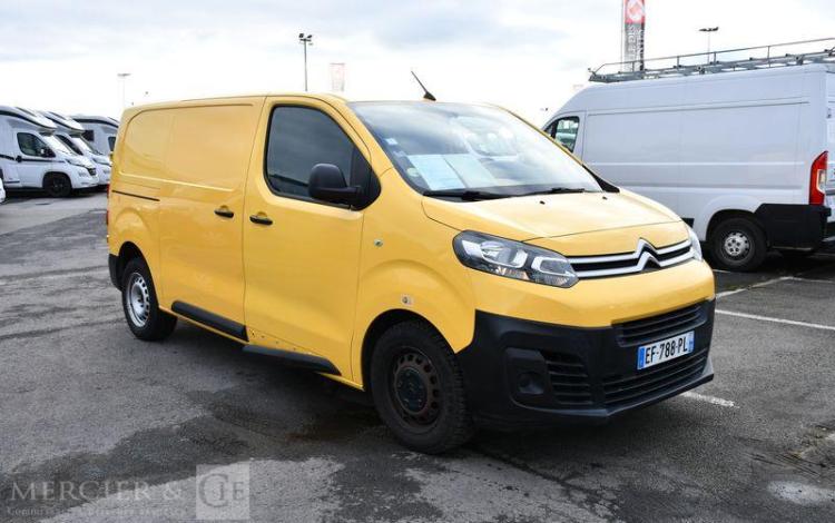 CITROEN JUMPY NOUVEAU BHDI 95CH BVM TAILLE M CONFORT TOLE
 JAUNE EF-788-PL
