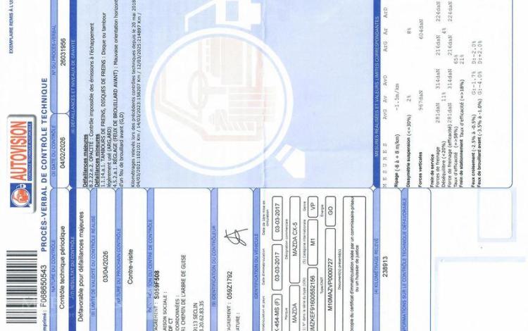 MAZDA CX5 2.2 SKYACTIV-D 150 DYNAMIQUE PLUS 2WD ROUGE EK-454-MS