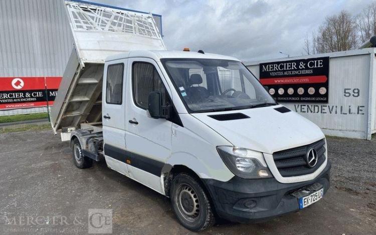 MERCEDES SPRINTER 314 3T5 6 PL DB CROCHET BLANC EK-725-LG