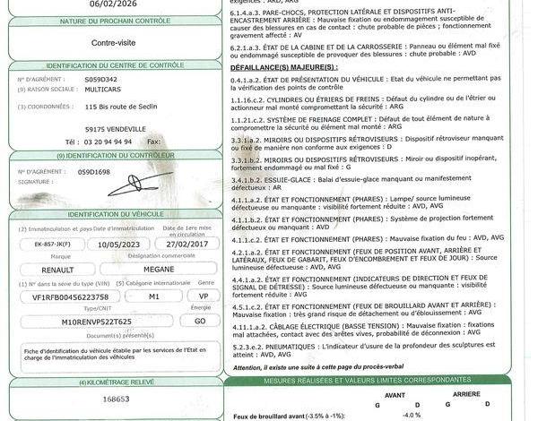 RENAULT MEGANE ESTATE 1,5 DCI 110 BUSINESS GRIS EK-857-JK