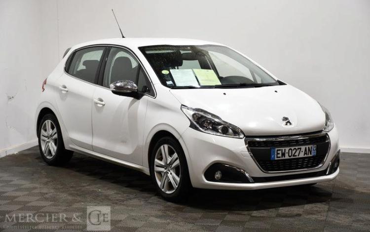 PEUGEOT 208 1.6 BLUEHDI 100 ALLURE BUSINESS BLANC EW-027-AN