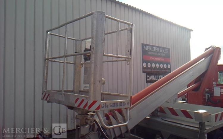 MULTITEL 35-120 NACELLE SUR VL MULTITEL 22M MT 222  3191H ROUGE FC-052-AD