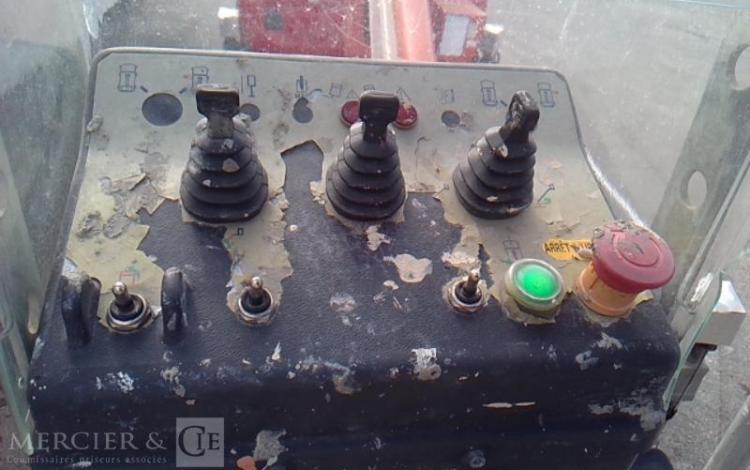 MULTITEL 35-120 NACELLE SUR VL MULTITEL 22M MT 222  3191H ROUGE FC-052-AD