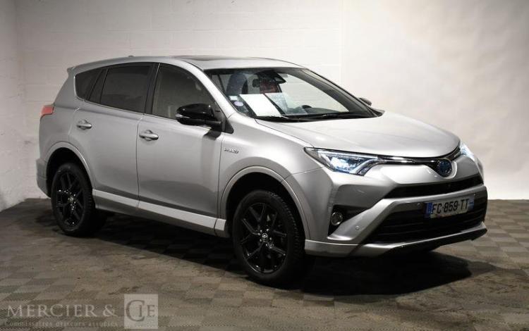 TOYOTA RAV-4 2,5 197H 155 FULL HYBRID BLACK EDITION 4X2 CVT BVA GRIS FC-859-TT