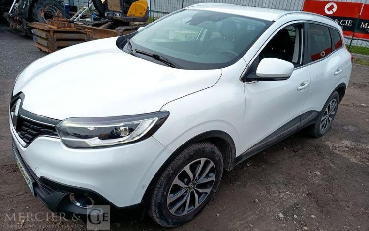RENAULT KADJAR 1,2 TCE 130 ENERGY INTENS EDC – ESSENCE – 79652 KMS – ANNEE 2018 BLANC FD-884-HT