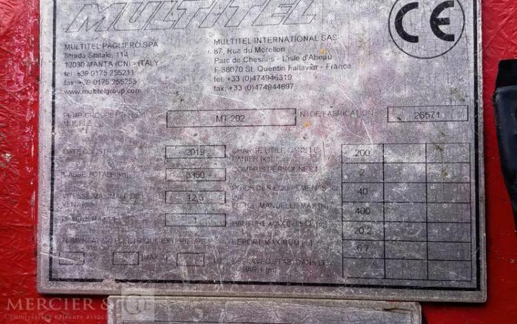 MULTITEL DAILY AVEC NACELLE MULTITEL MT202DS 20M  FE-735-KZ