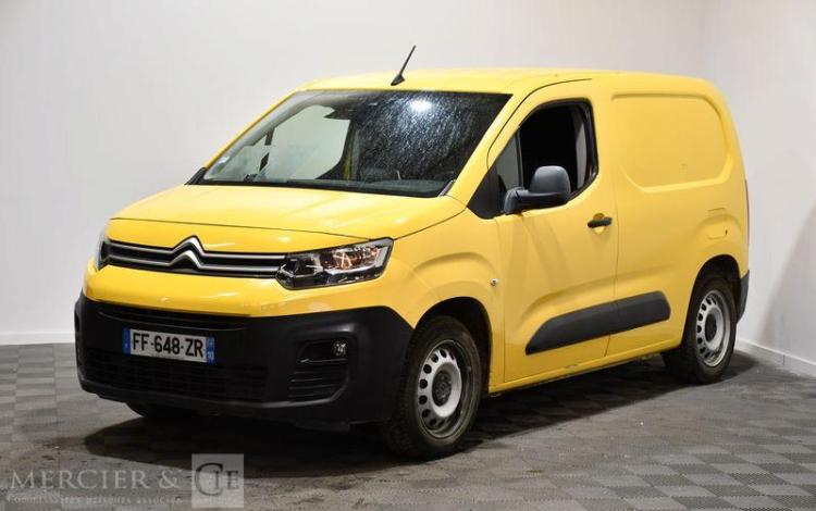 CITROEN BERLINGO VAN TAILLE M CLUB BLUEHDI 130CH EAT8
 JAUNE FF-648-ZR