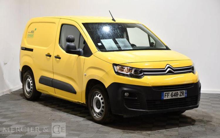 CITROEN BERLINGO VAN TAILLE M CLUB BLUEHDI 130CH EAT8
 JAUNE FF-648-ZR