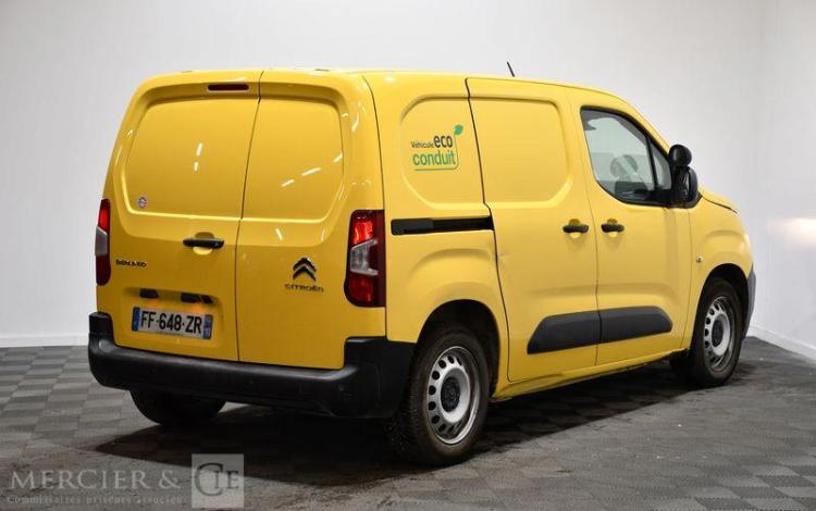 CITROEN BERLINGO VAN TAILLE M CLUB BLUEHDI 130CH EAT8
 JAUNE FF-648-ZR