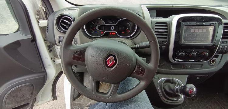 RENAULT TRAFIC III 1,6 DCI 16V ENERGY DIESEL AVEC NACELLE KLUBB K21 – 9 M – 1201 HEURES BLANC FG-256-YR