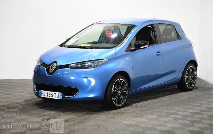 RENAULT ZOE SERIE LIMITEE ICONIC R110 BLEU FJ-195-TJ