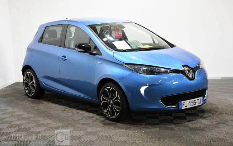 RENAULT ZOE SERIE LIMITEE ICONIC R110 BLEU FJ-195-TJ