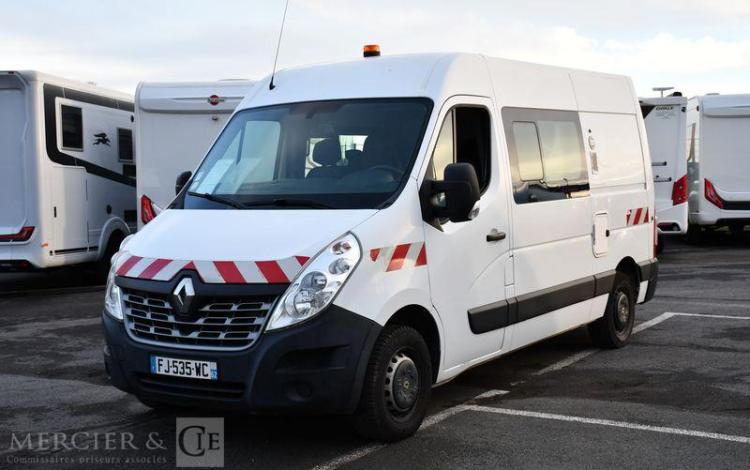 RENAULT MASTER CAB APPRO GD CFT F3500 L2H2 DCI110 S&S BLANC FJ-535-WC