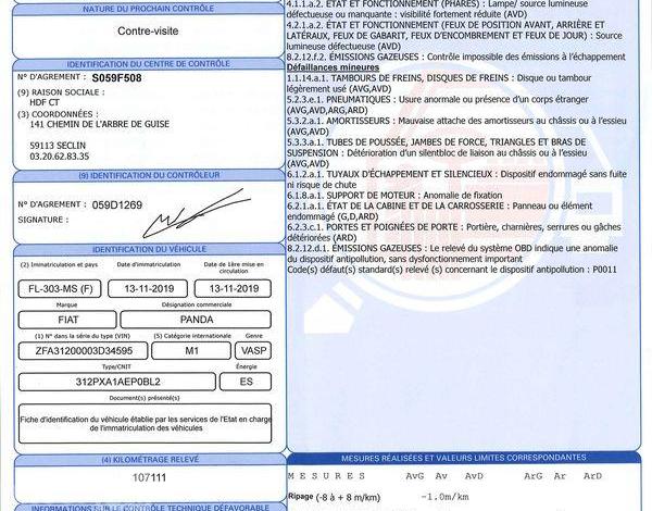 FIAT PANDA STE 1.2 69ch EASY BLANC FL-303-MS