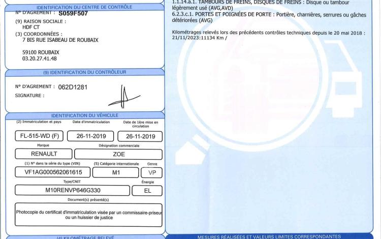 RENAULT ZOE BUS MB 12R BLANC FL-515-WD