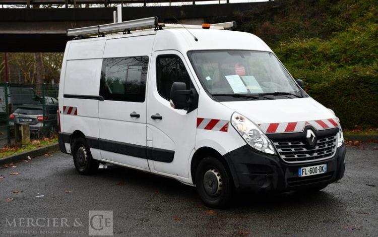 RENAULT MASTER CABINE APPROFONDIE 2.3 DCI 110ch 3T5 L2H2 GRAND-CONFORT BLANC FL-600-DK