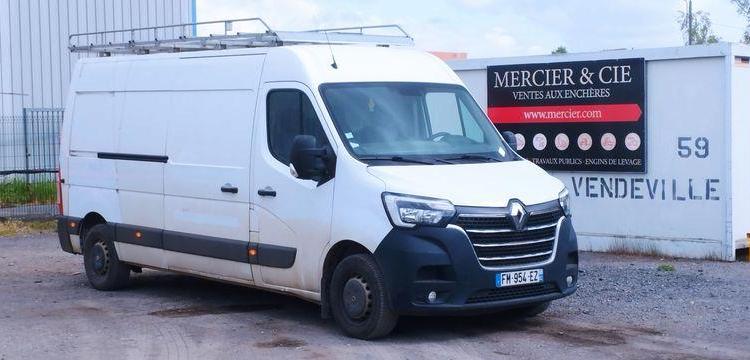 RENAULT MASTER 3 PHASE 2 TRACTION FOURGON  L3 2.3 DCI 16V ENERGY 135CV  – 78682 KMS BLANC FM-954-EZ