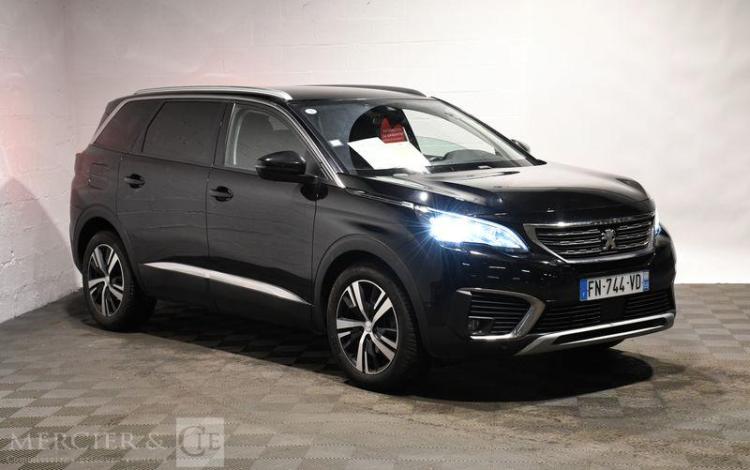 PEUGEOT 5008 GENERATION-II 1.5 BLUEHDI 130CH ALLURE EAT BVA S&S NOIR FN-744-VD