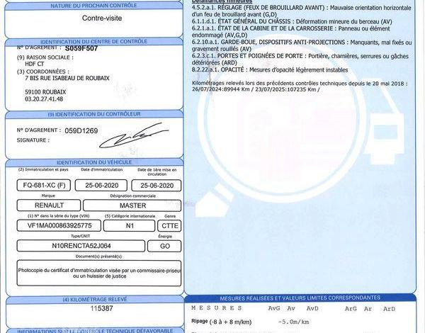 RENAULT MASTER 2.3 DCI 135ch 3T5 L2H2 GRAND-CONFORT BLANC FQ-681-XC