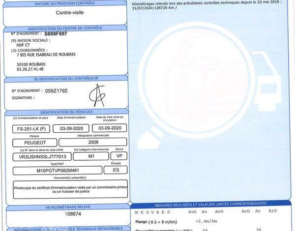 PEUGEOT 2008 PURETECH 130CH S&S EAT8 GT LINE GRIS FS-251-LK