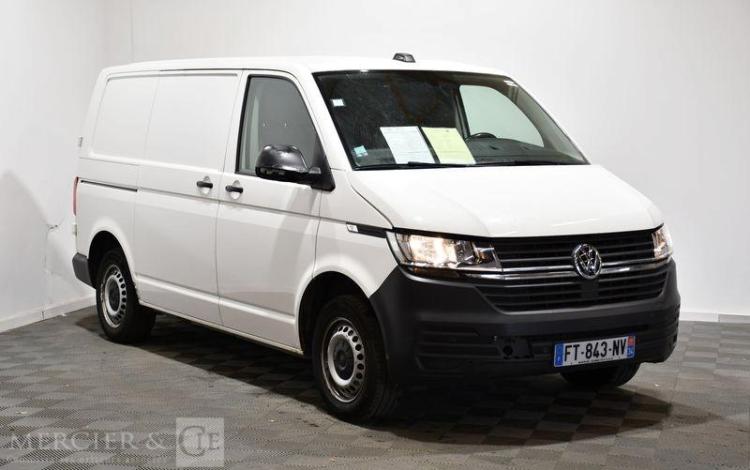 VOLKSWAGEN T6 FOURGON 2T8 L1H1 2.0 TDI 90ch BLANC FT-843-NV